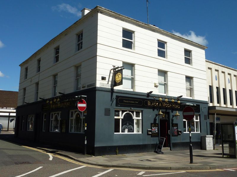 Black-a-moor Head, Preston June 2017 (D Sherliker). (Pub, External). Published on 10-07-2017