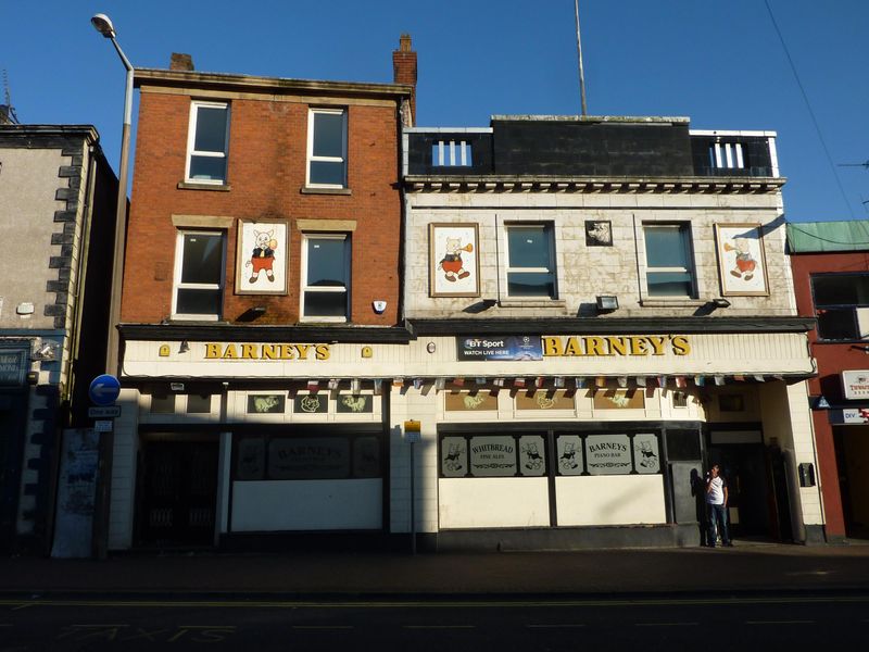 Barney's, Preston 26.8.17. (Pub, External). Published on 27-08-2017 