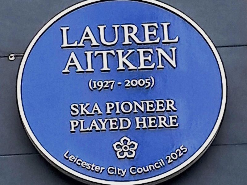 Laurel Aitken Plaque 2025. (Pub, External). Published on 30-09-2025 