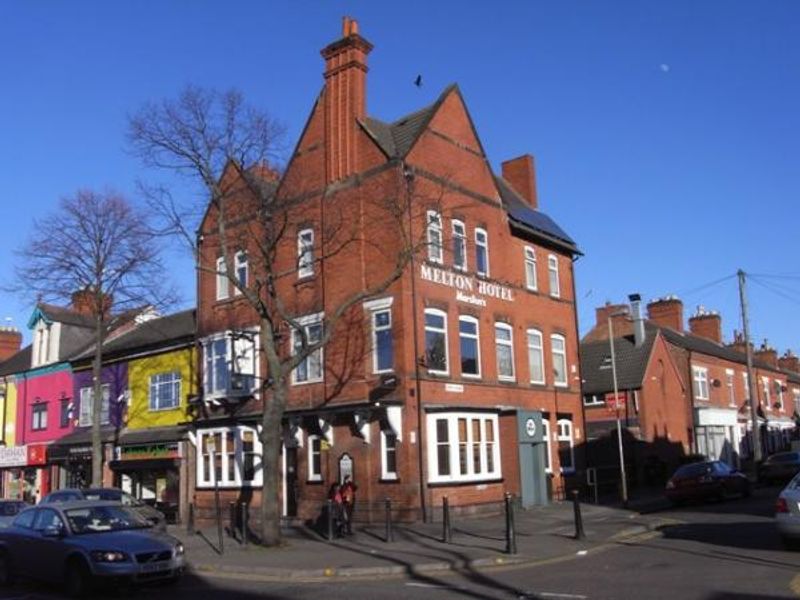 Melton Hotel, Leicester. (Pub, External, Key). Published on 12-04-2014 