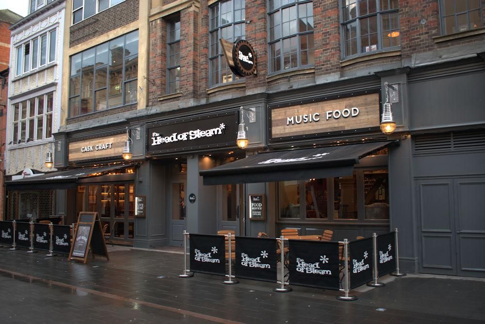 Head of Steam, Leicester. (Pub, External). Published on 04-04-2018