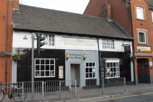Bowling Green, Leicester. (Pub, External, Key). Published on 21-11-2015
