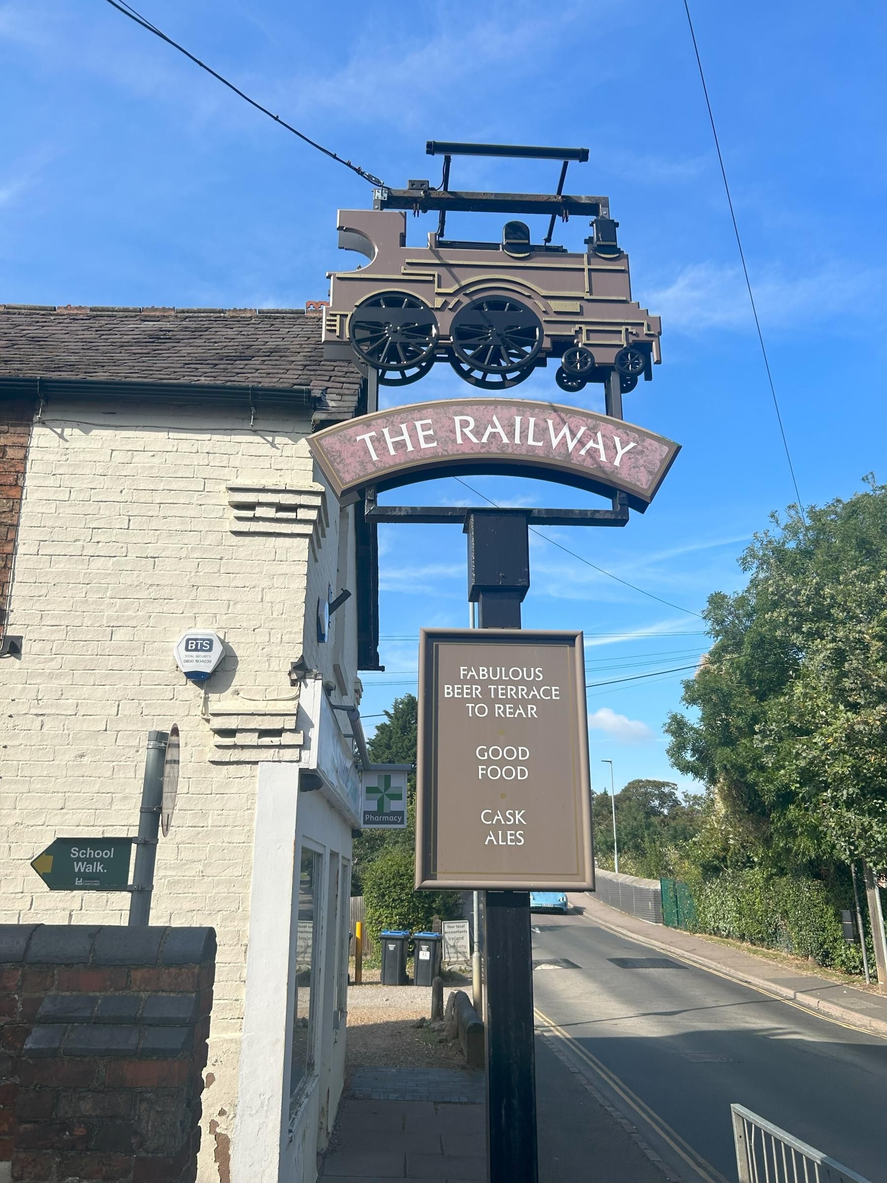 Railway, Kibworth. (Sign). Published on 21-08-2023