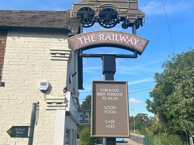 Railway, Kibworth. (Sign). Published on 21-08-2023 