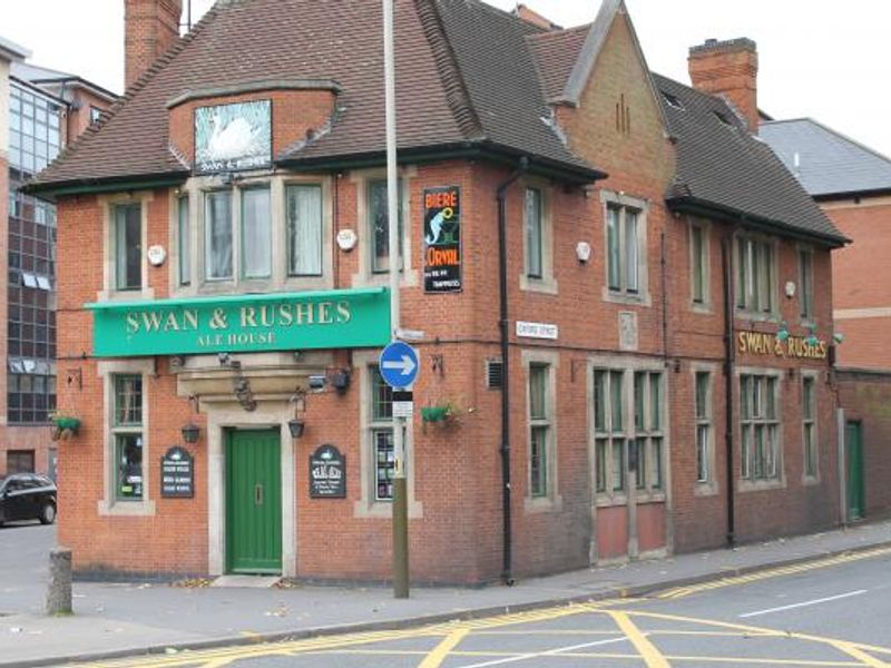 Swan & Rushes, Leicester. (Pub, External). Published on 21-11-2012