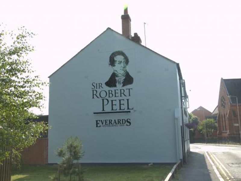 Sir Robert Peel. Leicester. (Pub, External). Published on 22-07-2013