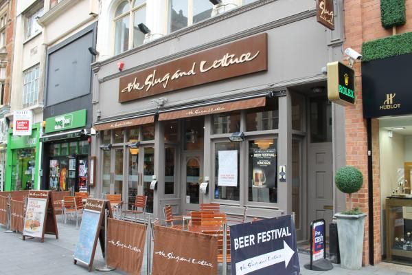 Slug & Lettuce, Leicester. (Pub, External). Published on 21-11-2012