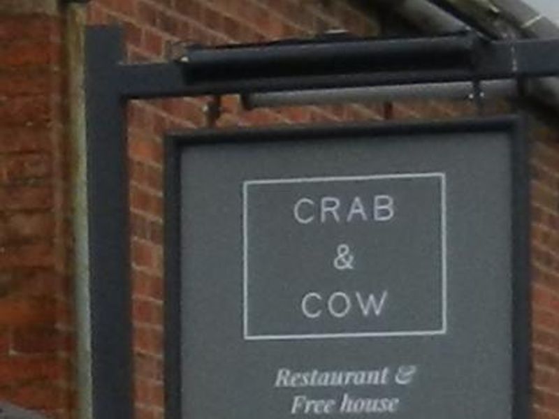 Cab & Cow, Leire. (Sign). Published on 06-03-2016