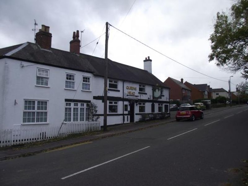 Queens Head, Markfield. (Pub, External, Key). Published on 31-10-2013