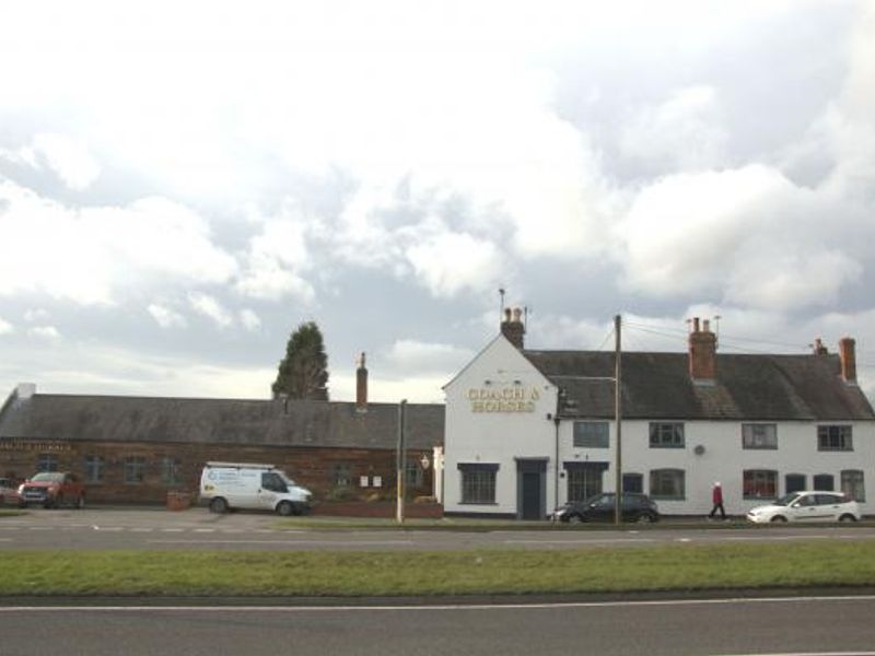 Coach & Horses, Markfield. (Pub, External, Key). Published on 28-01-2016