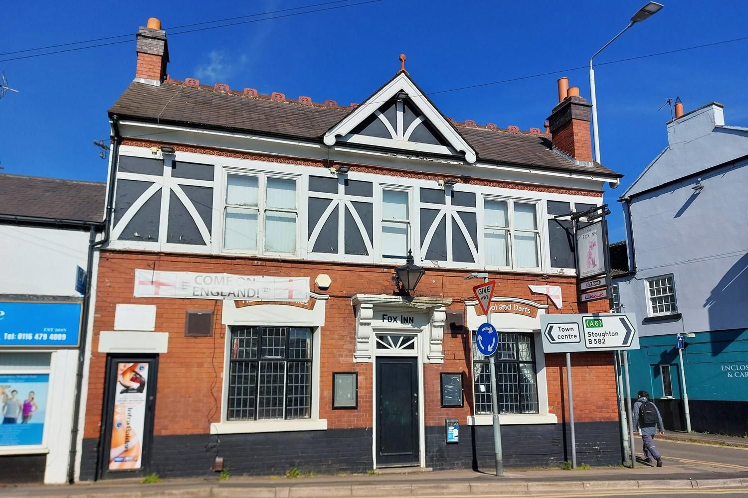 Fox, Oadby 2025. (Pub, External, Key). Published on 22-06-2025
