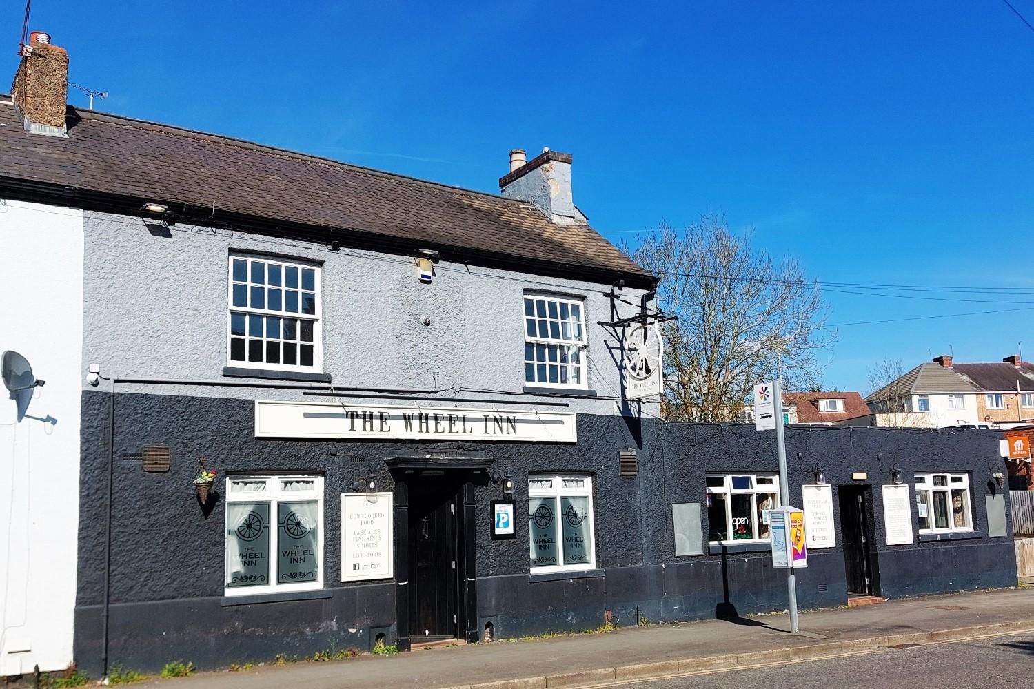 Wheel, Oadby 2025. (Pub, External, Key). Published on 22-06-2025