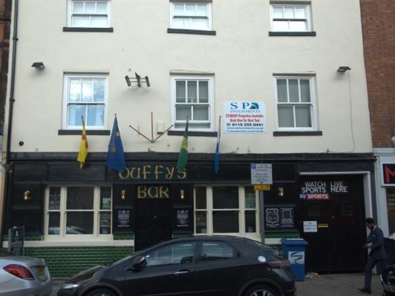 Duffy's Bar, Leicester. (Pub, External, Key). Published on 12-11-2014