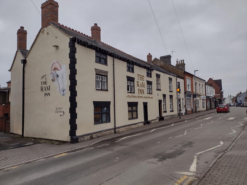 Ram Inn  frontage. (Pub). Published on 13-02-2023