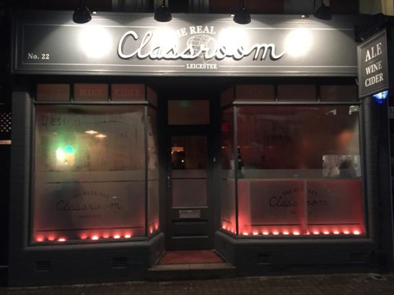 Real Ale Classroom, Leicester. (Pub, External, Key). Published on 11-12-2015 