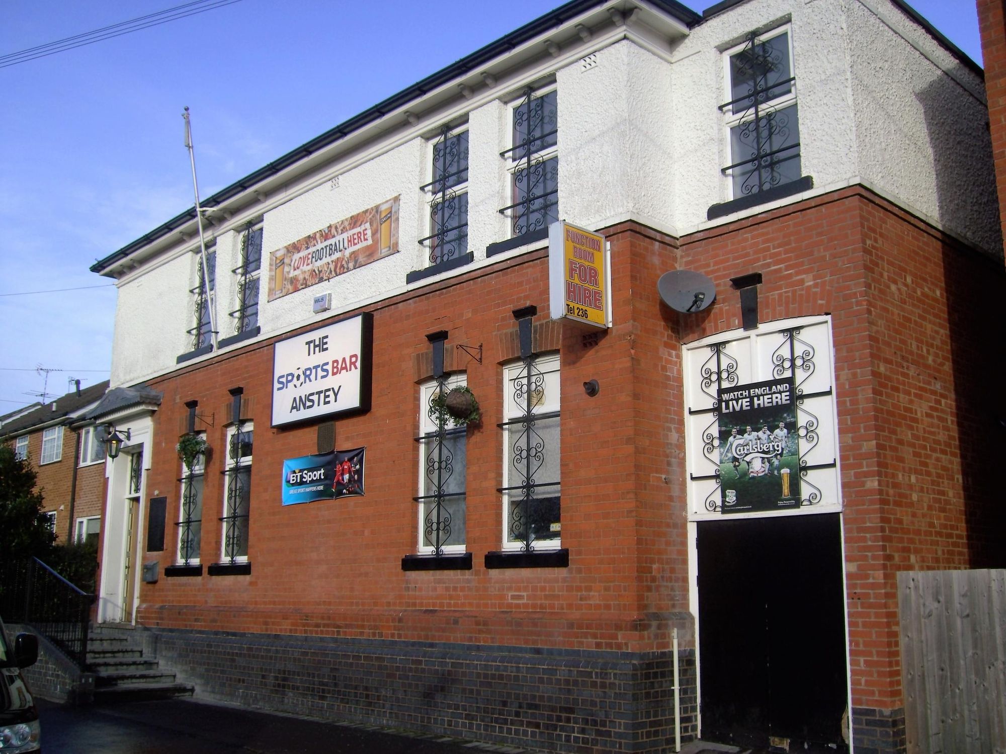 Sports Bar, Anstey. (Pub, External). Published on 17-10-2016