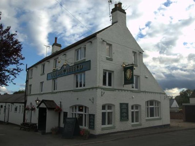 Golden Shield, Fleckney. (Pub, External, Key). Published on 11-09-2013 