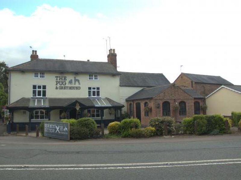 Pug & Greyhound, Great Glen. (Pub, External, Key). Published on 10-06-2015 