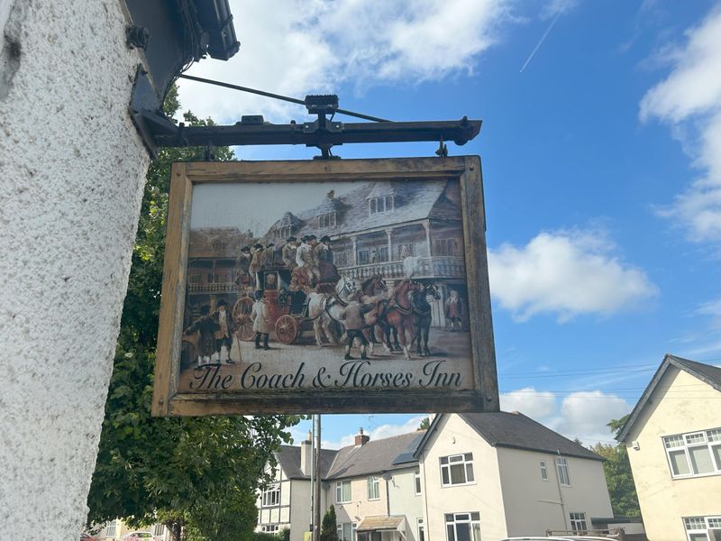 Coach & Horses, Kibworth. (Sign). Published on 21-08-2023