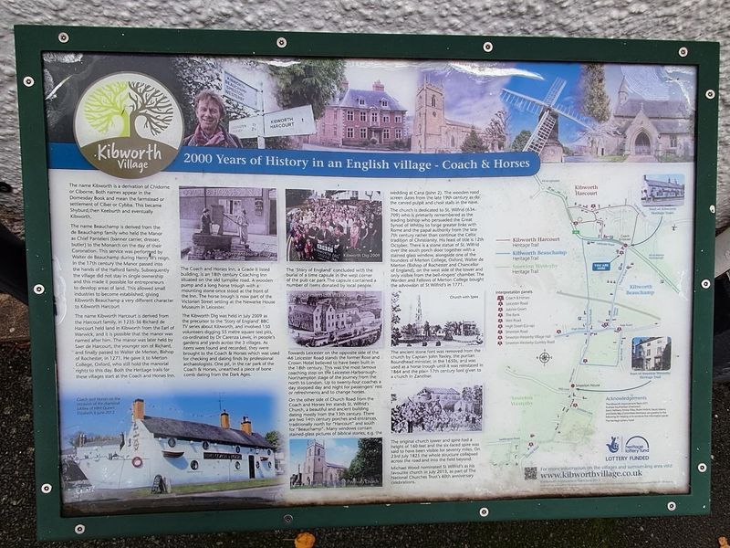 Kibworth History Panel. Published on 07-11-2025 
