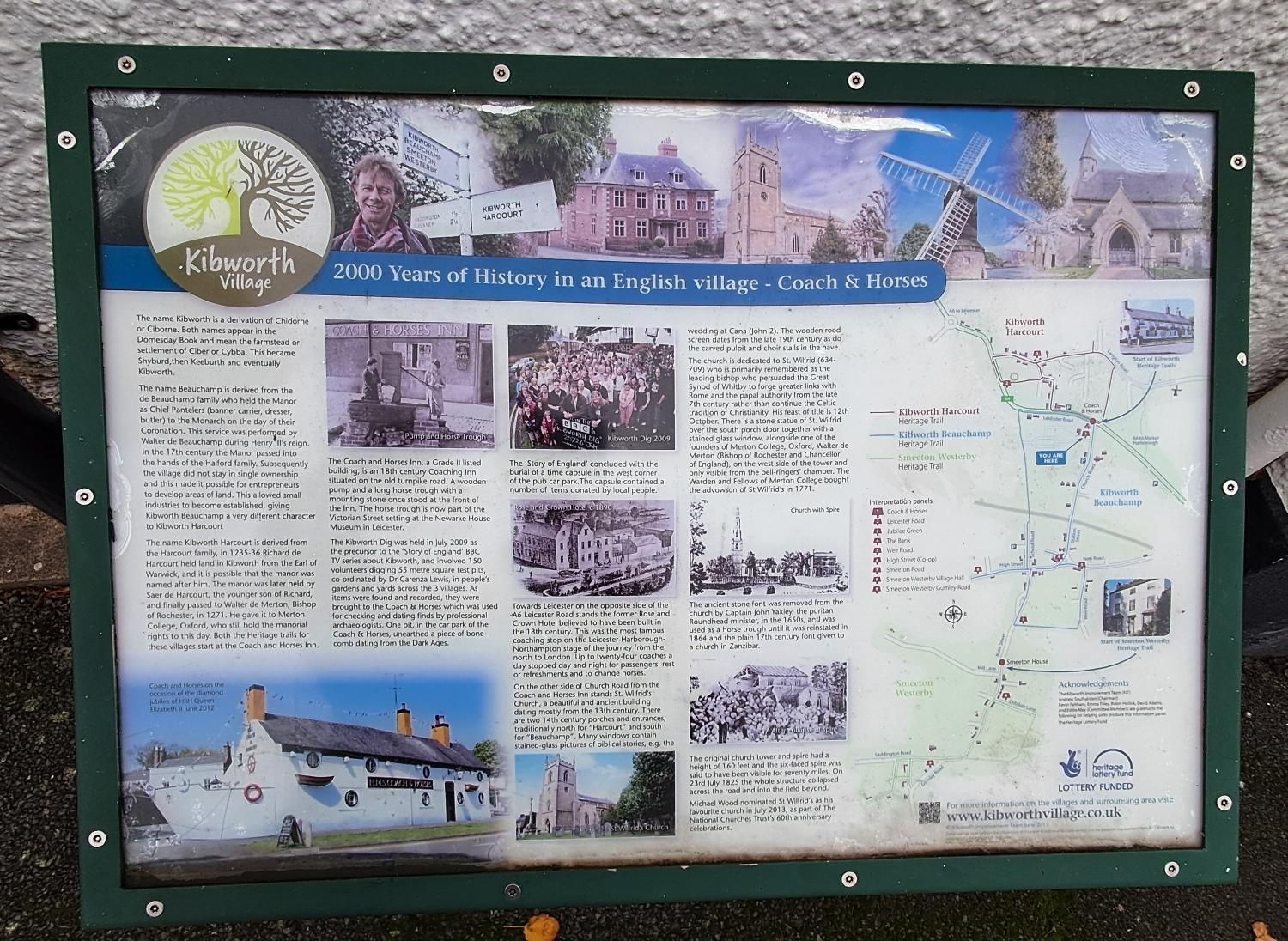 Kibworth History Panel. Published on 07-11-2025