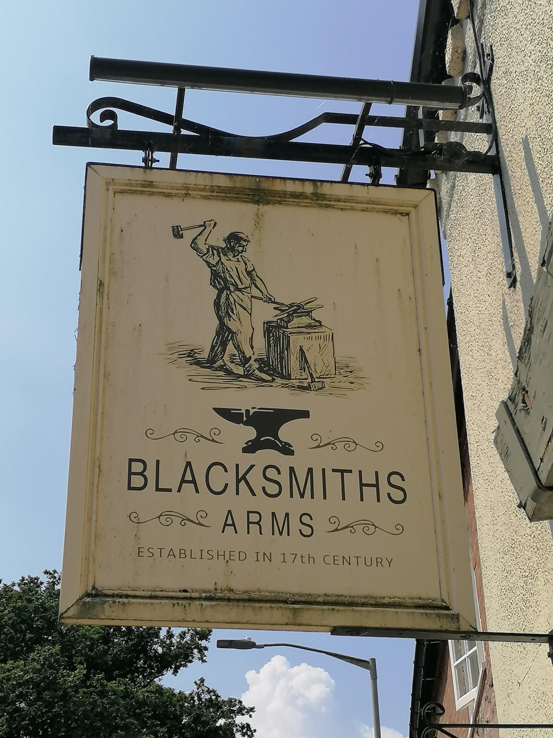 Blacksmiths Arms, Quorn. (External, Sign). Published on 02-06-2022
