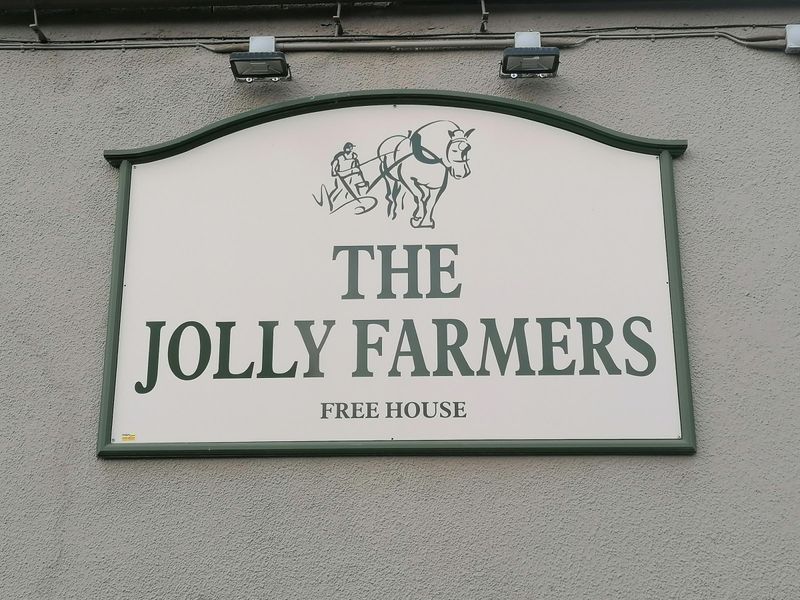 Jolly Farmers, Shepshed. (External, Sign). Published on 02-06-2022 