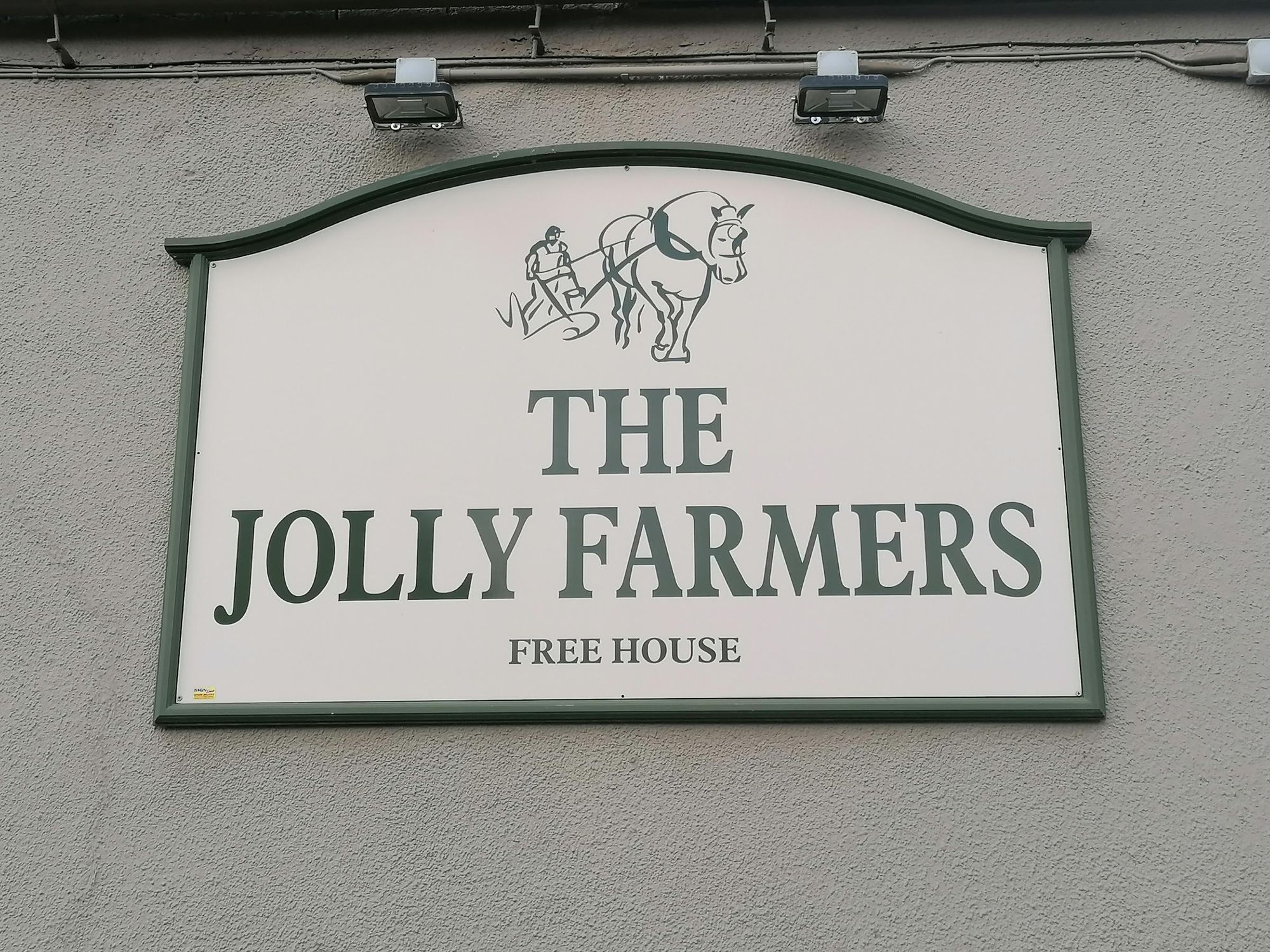 Jolly Farmers, Shepshed. (External, Sign). Published on 02-06-2022