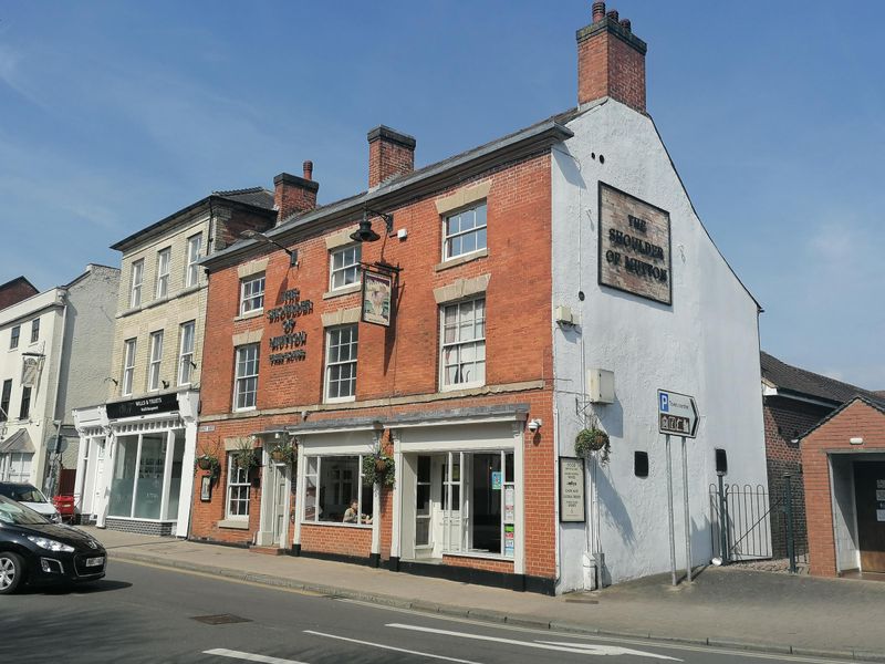 Shoulder of Mutton, Ashby de la Zouch. (Pub, External). Published on 12-06-2022