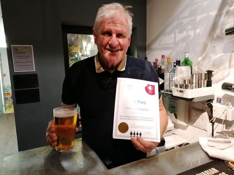 Covid Heroes Award. (Pub, Publican, Award). Published on 07-11-2021