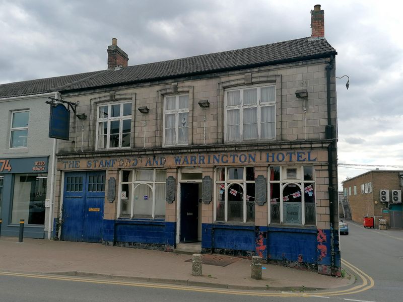 Stamford and Warrington, Coalville. (Pub, External, Key). Published on 15-06-2022 