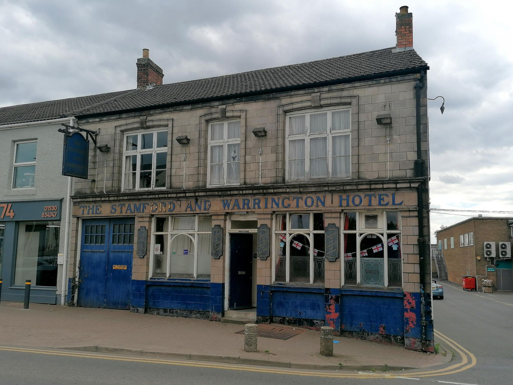 Stamford and Warrington, Coalville. (Pub, External, Key). Published on 15-06-2022
