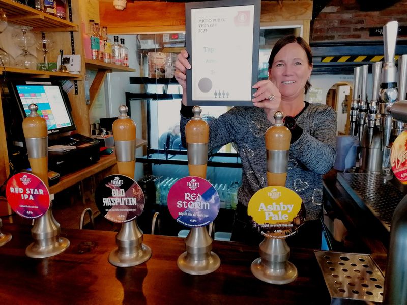 Tap at No. 76, Ashby de la Zouch. (Bar, Award). Published on 06-04-2023