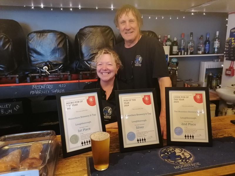 Moonface_Brewery_And_Tap_Loughborough. (Pub, Brewery, Award). Published on 25-03-2024