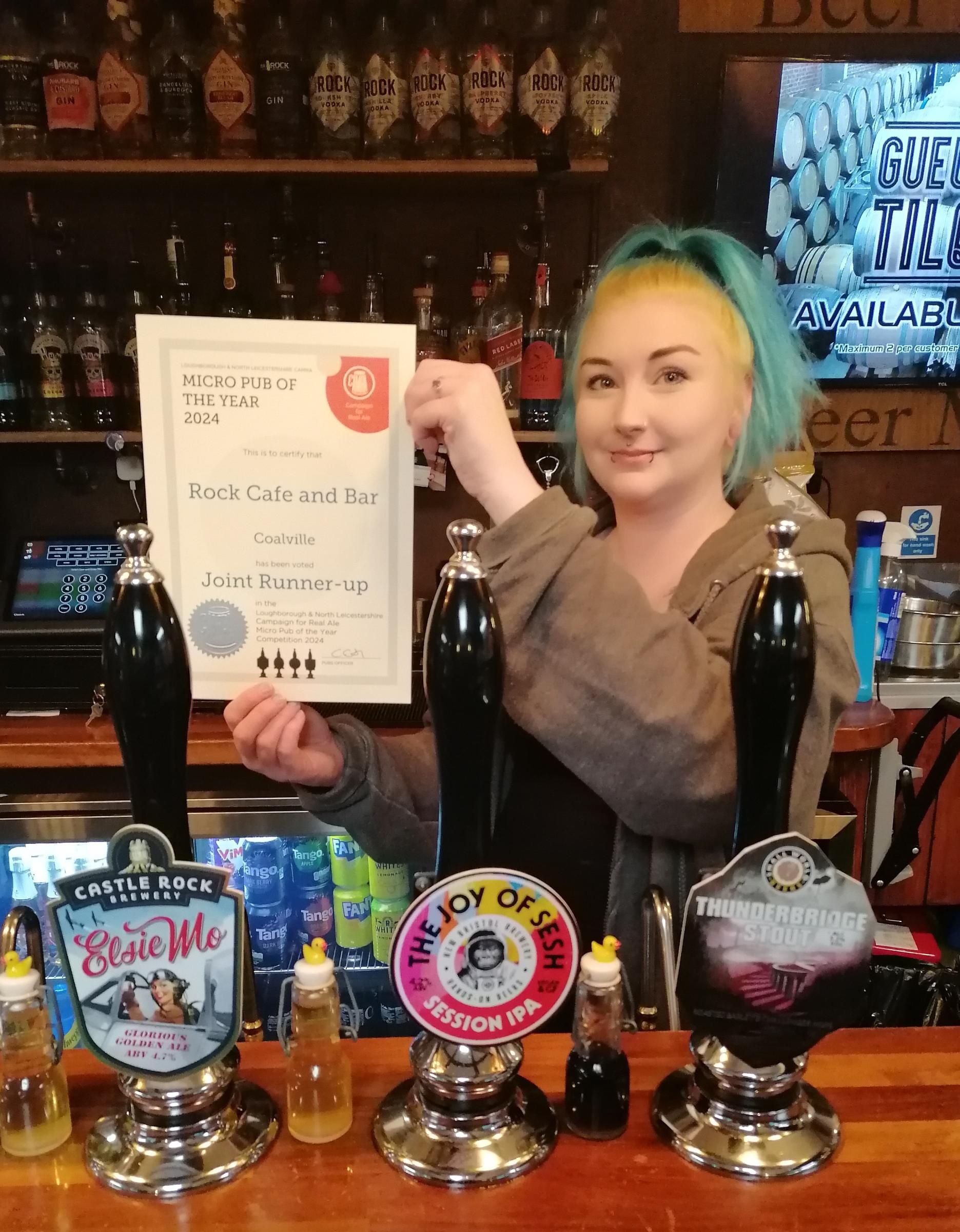 Rock Cafe and Bar_Coalville. (Pub, Award). Published on 23-02-2025