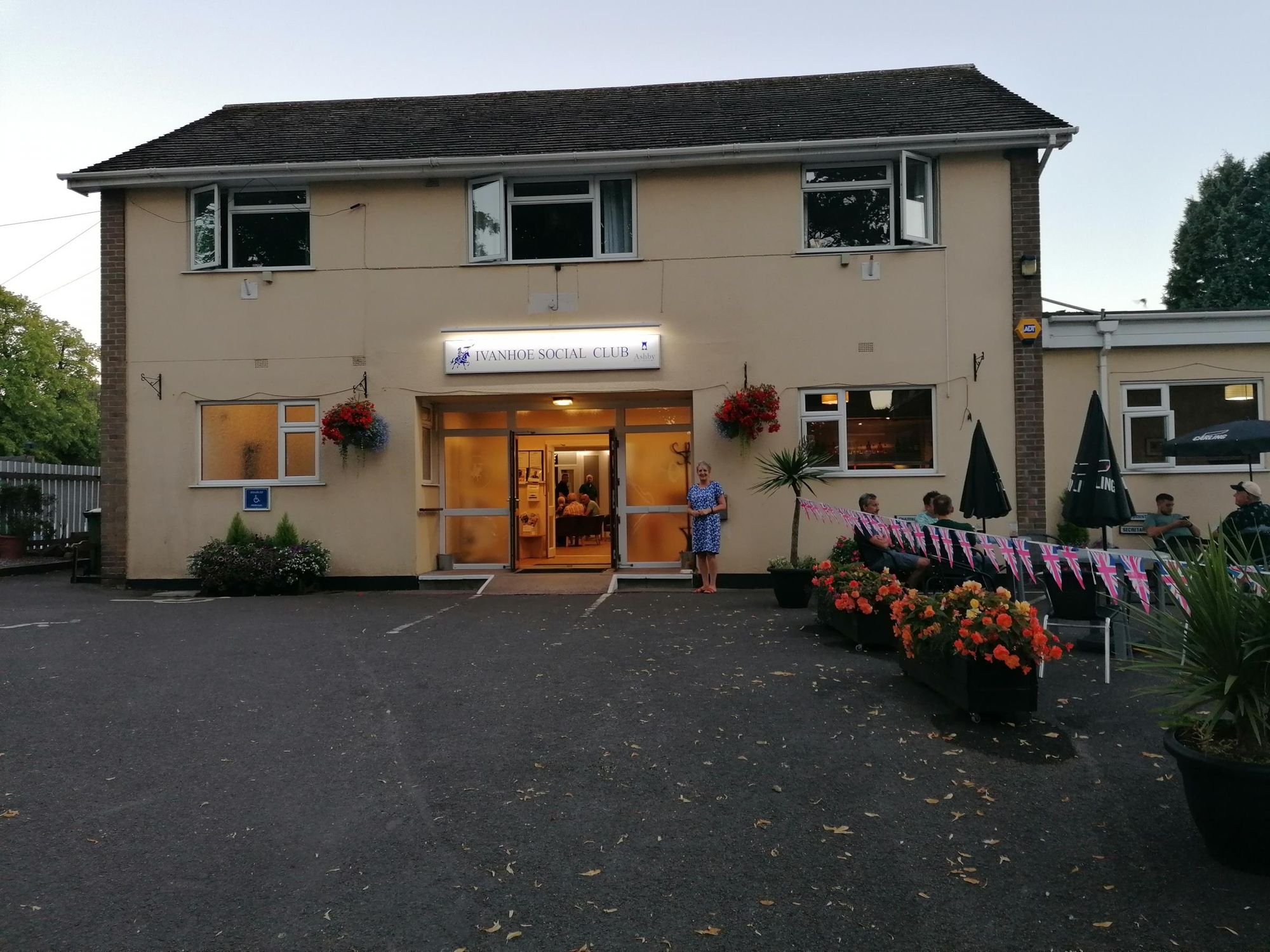 Ivanhoe Social Club, Ashby de la Zouch. (External, Key). Published on 11-08-2022