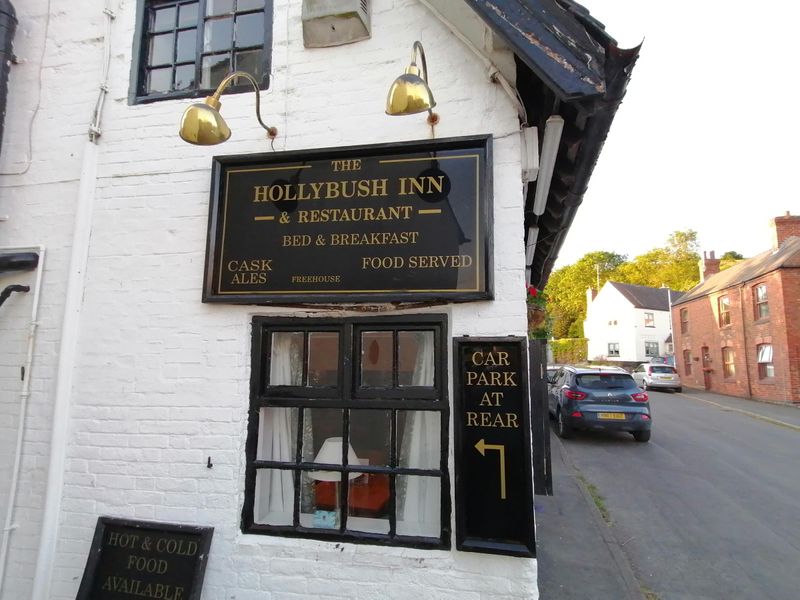 Hollybush Inn, Breedon on the Hill. (Pub, External, Sign). Published on 16-06-2023