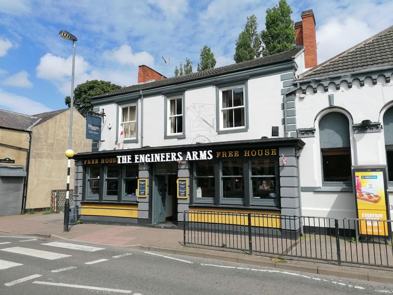 Engineers Arms, Coalville. (Pub, External, Key). Published on 27-07-2022