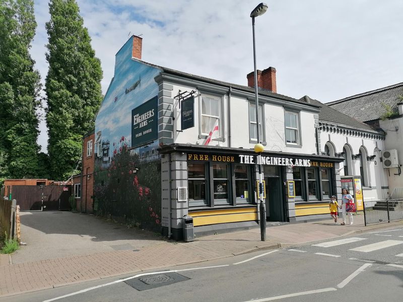 Engineers Arms, Coalville. (Pub, External). Published on 27-07-2022