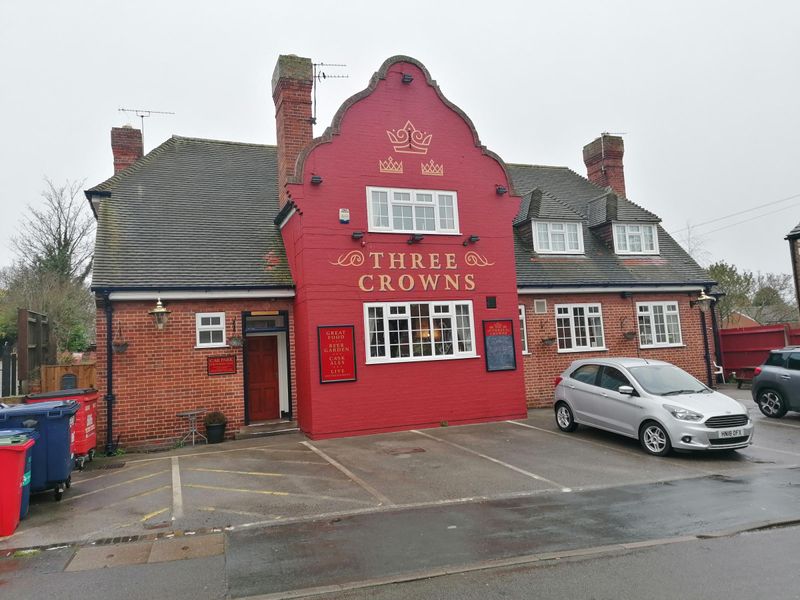 Three Crowns, Hathern. (Pub, External, Key). Published on 18-01-2023