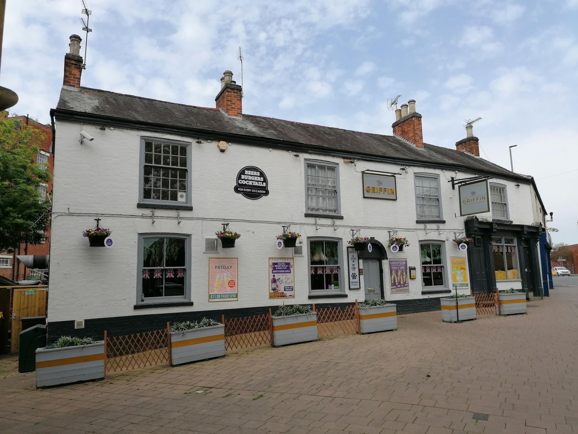 Griffin, Loughborough. (Pub, External, Key). Published on 05-06-2022