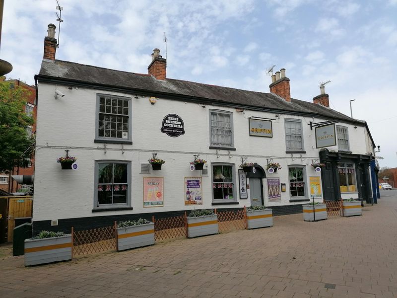 Griffin, Loughborough. (Pub, External, Key). Published on 05-06-2022