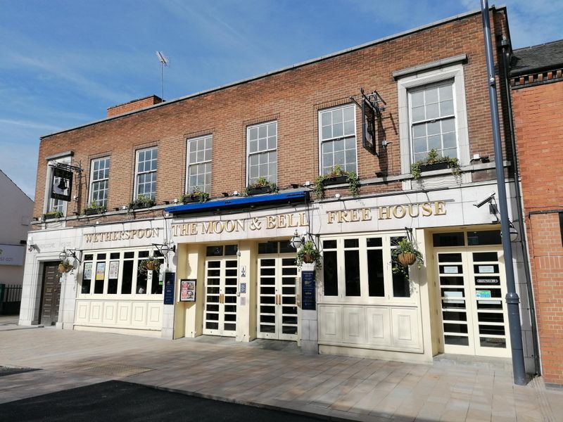 Moon and Bell, Loughborough. (Pub, External, Restaurant, Key). Published on 02-06-2022