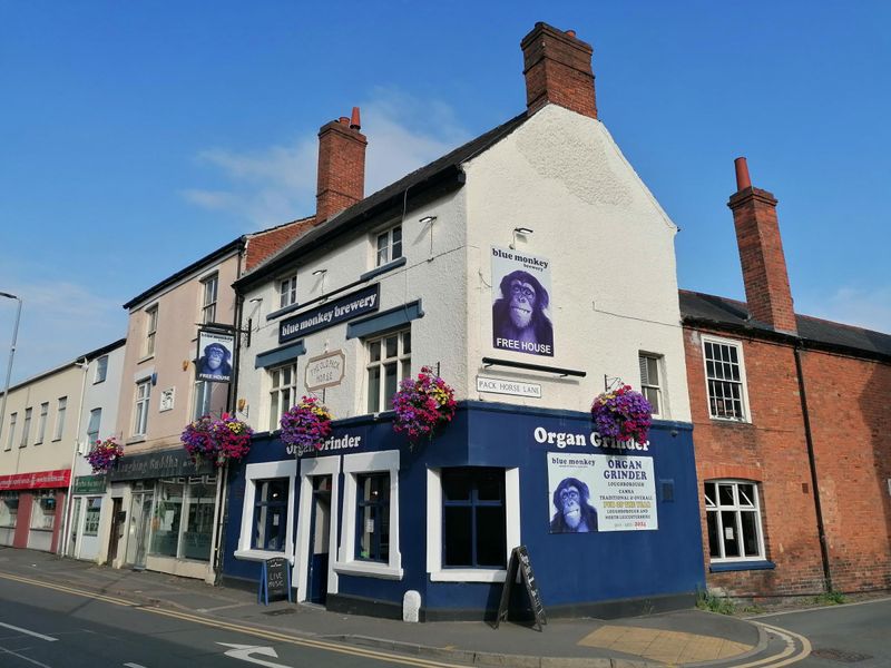 Organ_Grinder_Loughborough. (Pub, External, Key). Published on 03-09-2024 