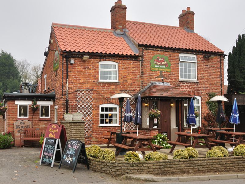 Royal Oak at Aubourn. (Pub, External, Key). Published on 01-01-1970