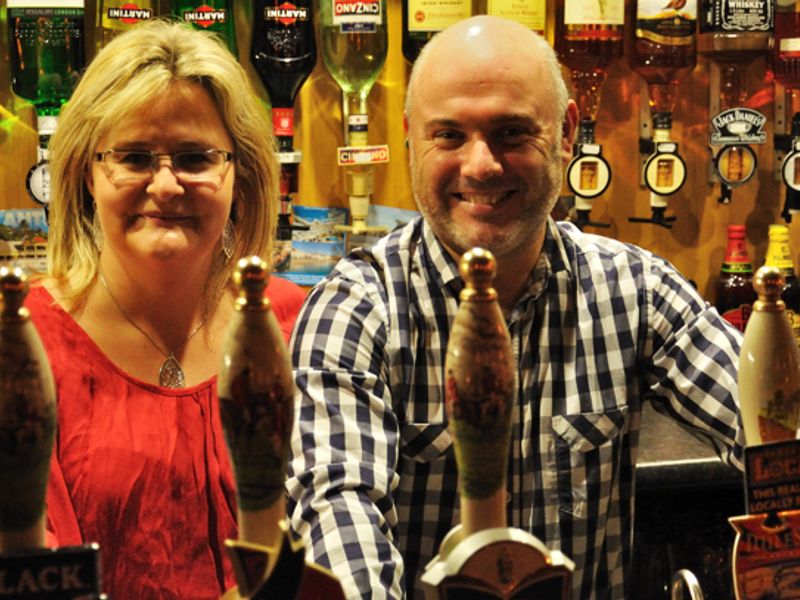 Rachel and Rob at Royal Oak. (Pub, Publican). Published on 01-01-1970