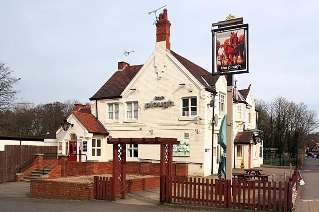 Plough at Bracebridge, Lincoln. (Pub, External, Key). Published on 01-01-1970