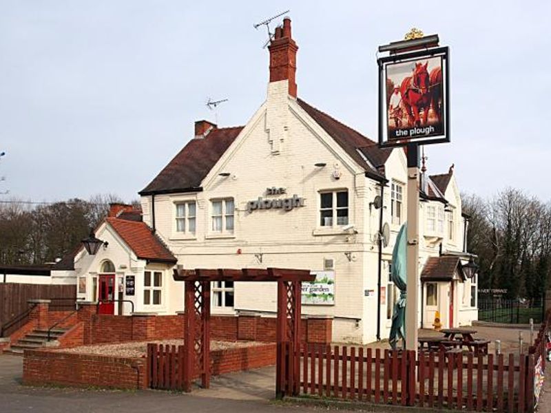 Plough at Bracebridge, Lincoln. (Pub, External, Key). Published on 01-01-1970