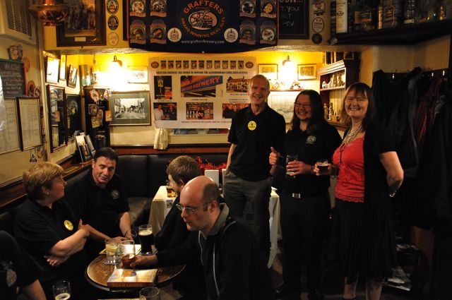 Meet the Brewer - Grafters night. (Pub, Brewery, Bar, Customers). Published on 11-04-2011