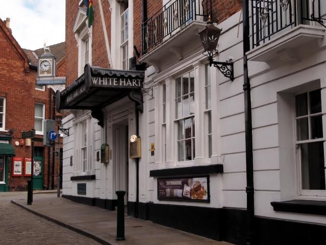 White Hart Hotel at Lincoln. (Pub, External). Published on 08-10-2013